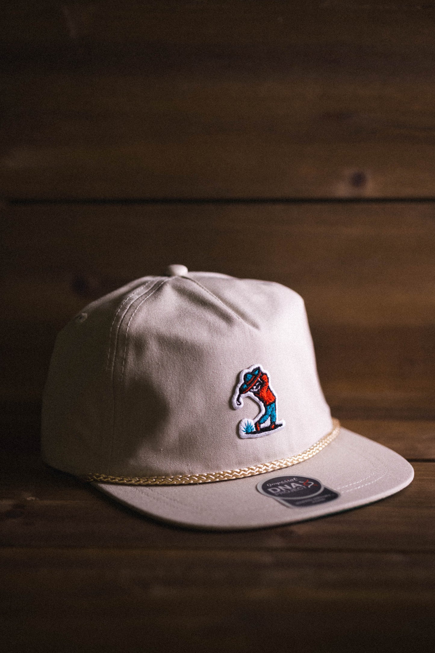 Imperial Vintage Rope Chenille Hat (Leather Enclosure)