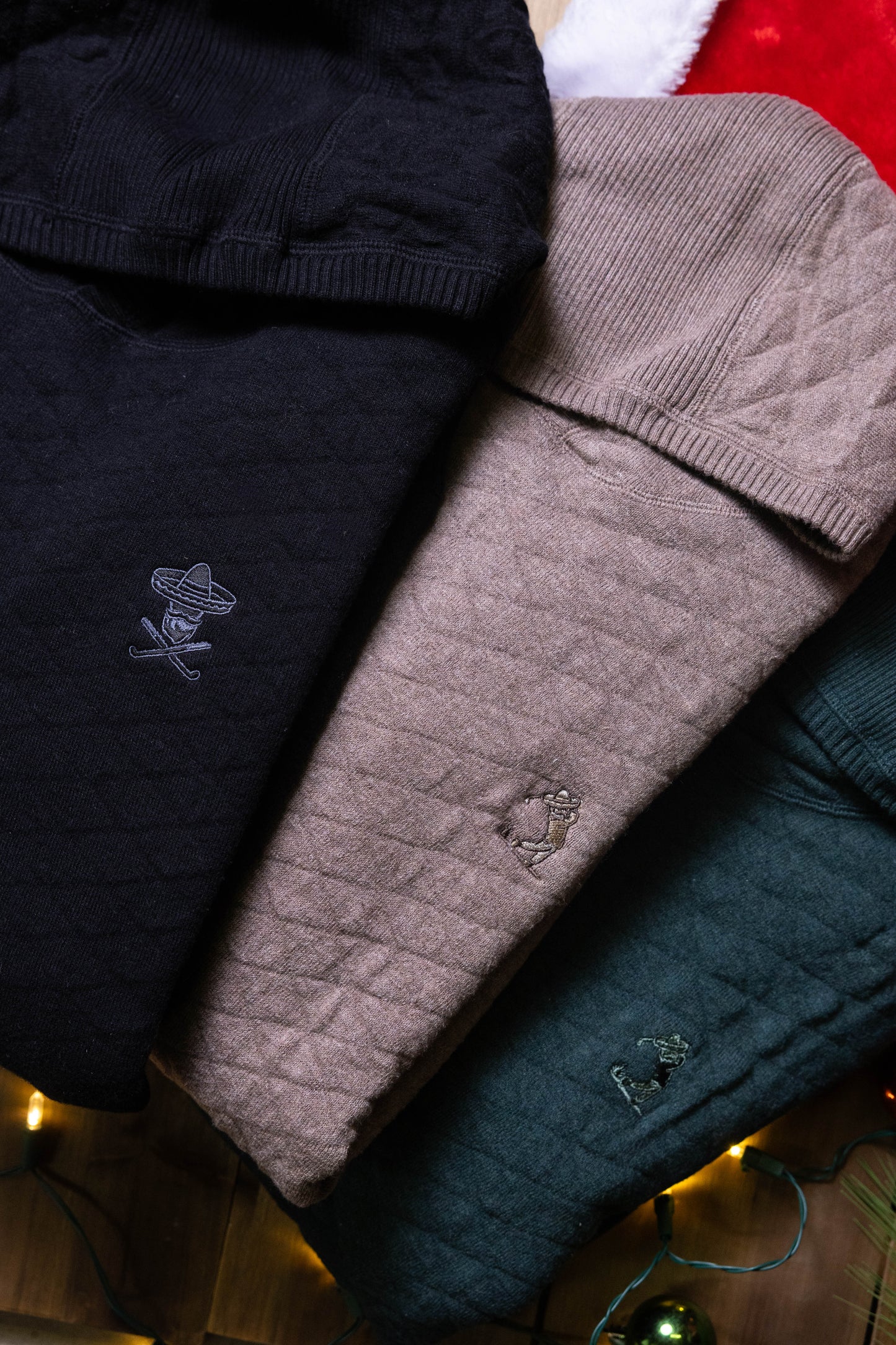 H&B x Almigos Holiday Layers - Wallace Hoodies