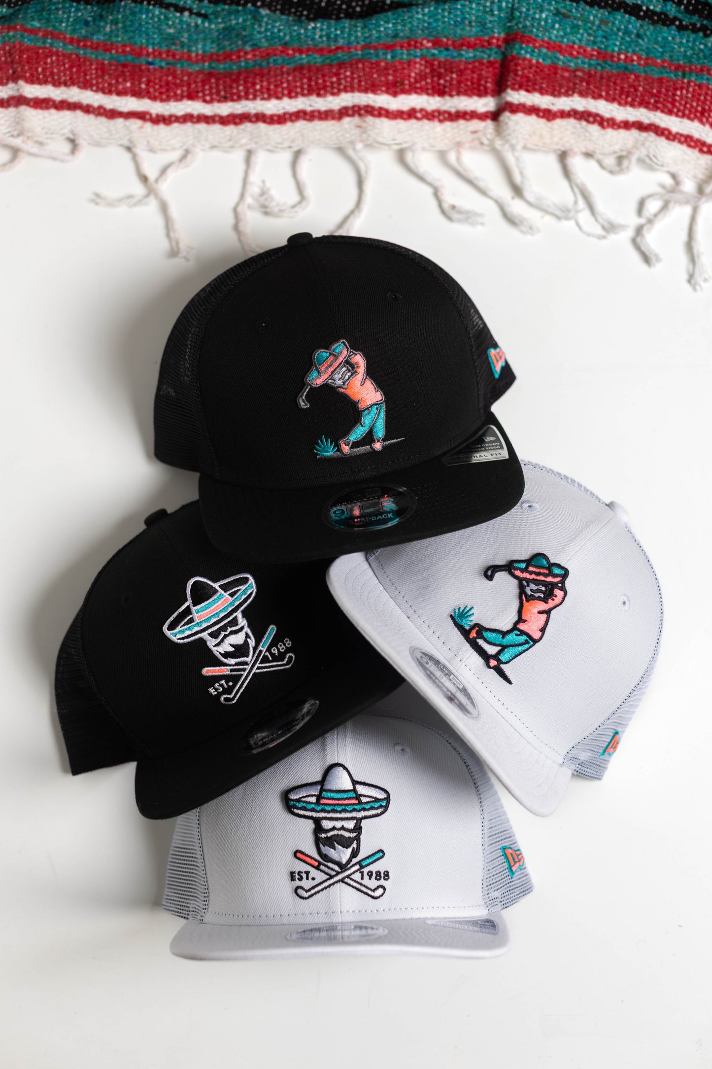 Almigos x New Era Trucker SnapBacks